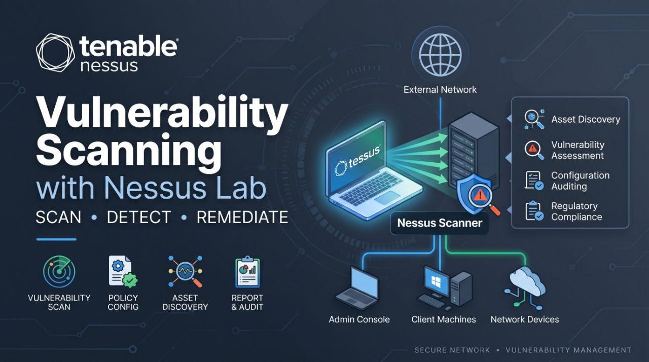 Nessus vulnerability scanning lab